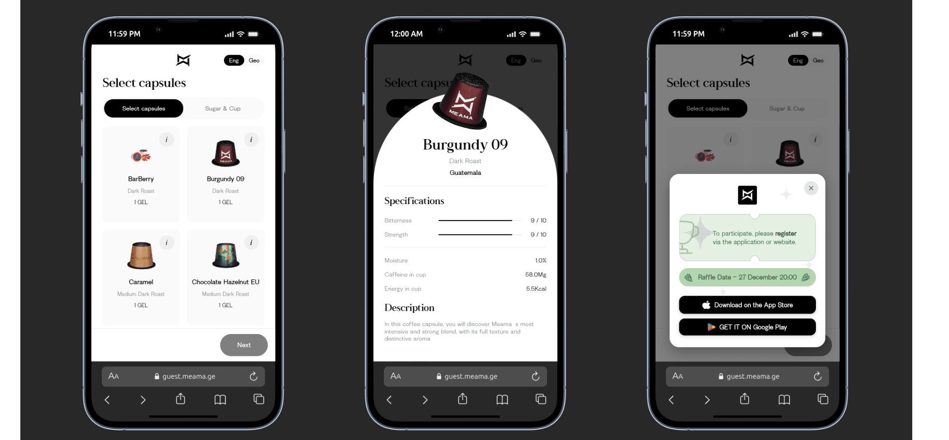 Meama.ge Self-Service Kiosk